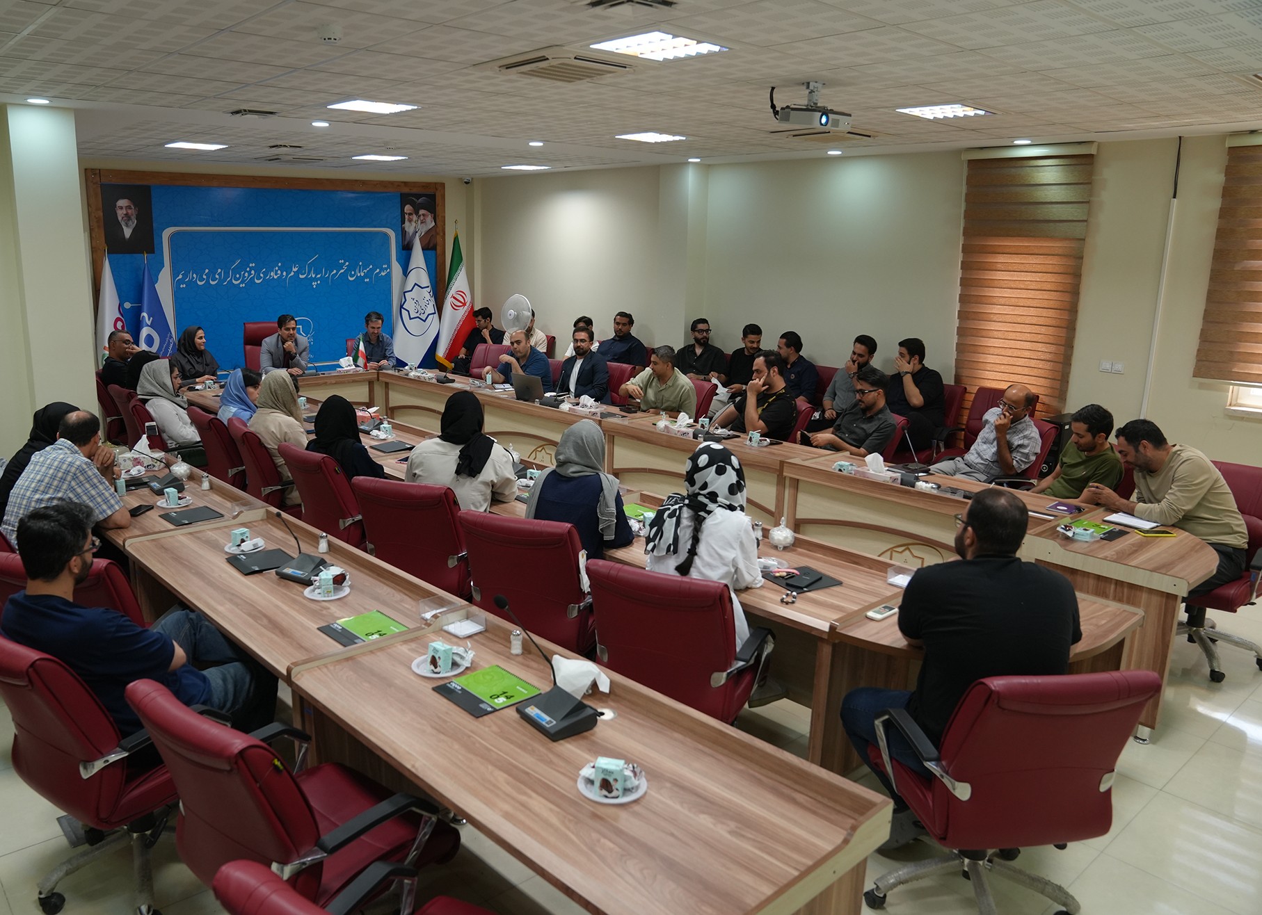  برگزاری رویداد غدیر با حضور فناوران و نوآوران در پارک علم و فناوری قزوین