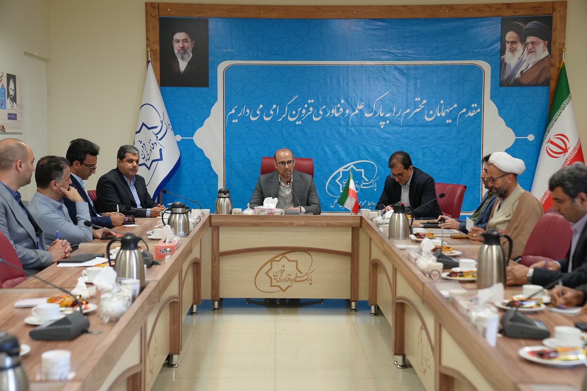 برگزاری جلسه هماهنگی رویداد «تاثریا» در پارک علم و فناوری قزوین